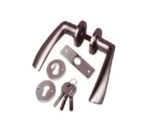 弯把手铝合金木门锁 弯把手铝合金木门锁