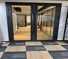 铝合金玻璃门 铝合金玻璃门